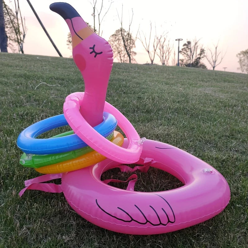 🦩 Flamencazo! 🦩 – The Inflatable Ring Toss Game That Brings the Party