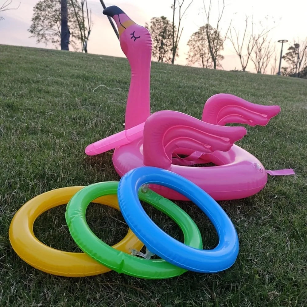 🦩 Flamencazo! 🦩 – The Inflatable Ring Toss Game That Brings the Party