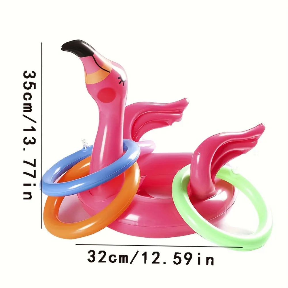 🦩 Flamencazo! 🦩 – The Inflatable Ring Toss Game That Brings the Party