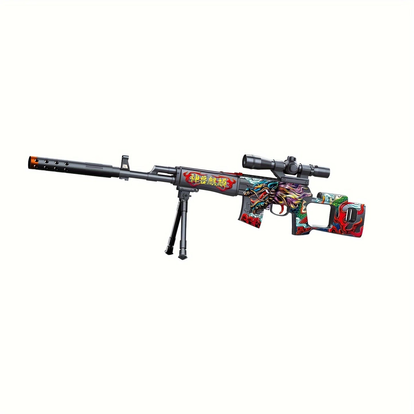 🎯 Mini SVD Gel Blaster – Manual, Tactical & Seriously Fun! 🔫💥