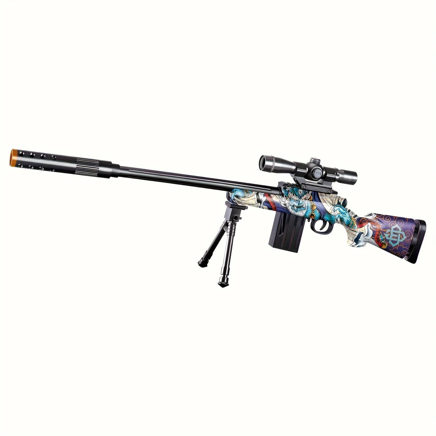🎯 Mini SVD Gel Blaster – Manual, Tactical & Seriously Fun! 🔫💥