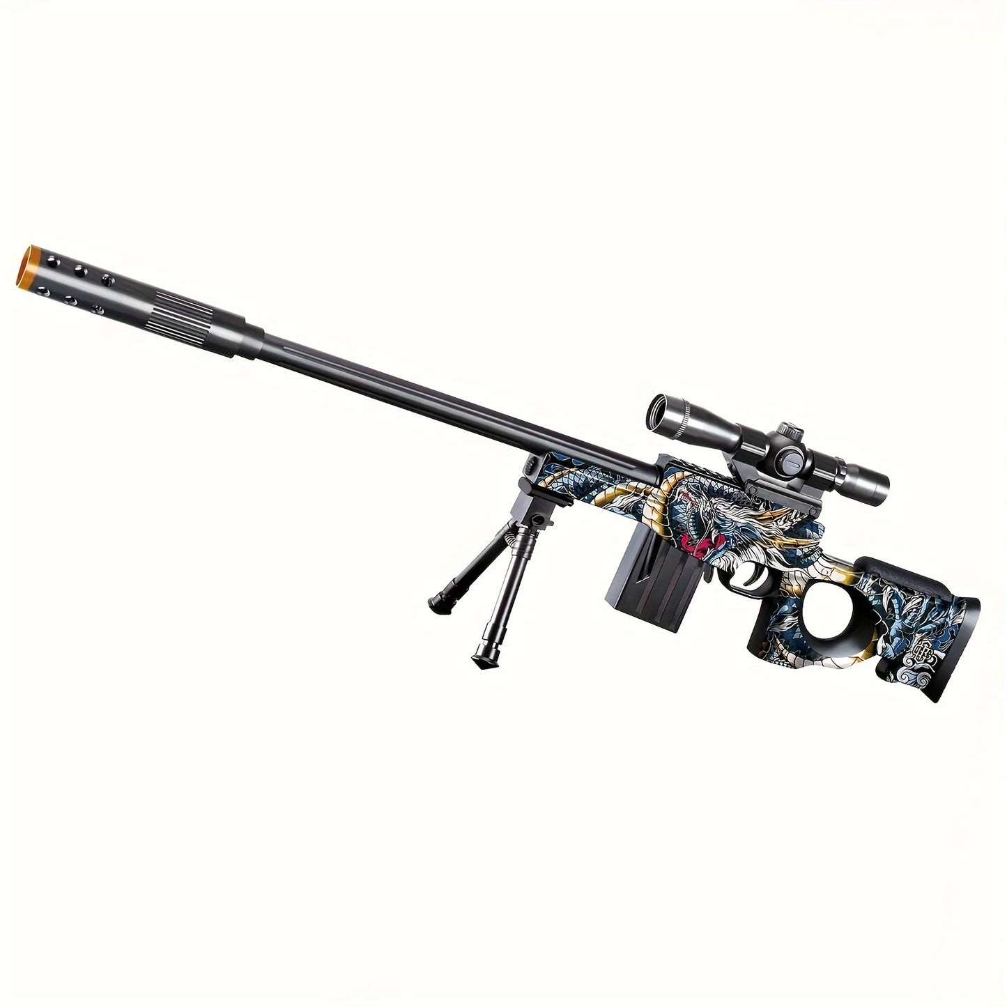 🎯 Mini SVD Gel Blaster – Manual, Tactical & Seriously Fun! 🔫💥
